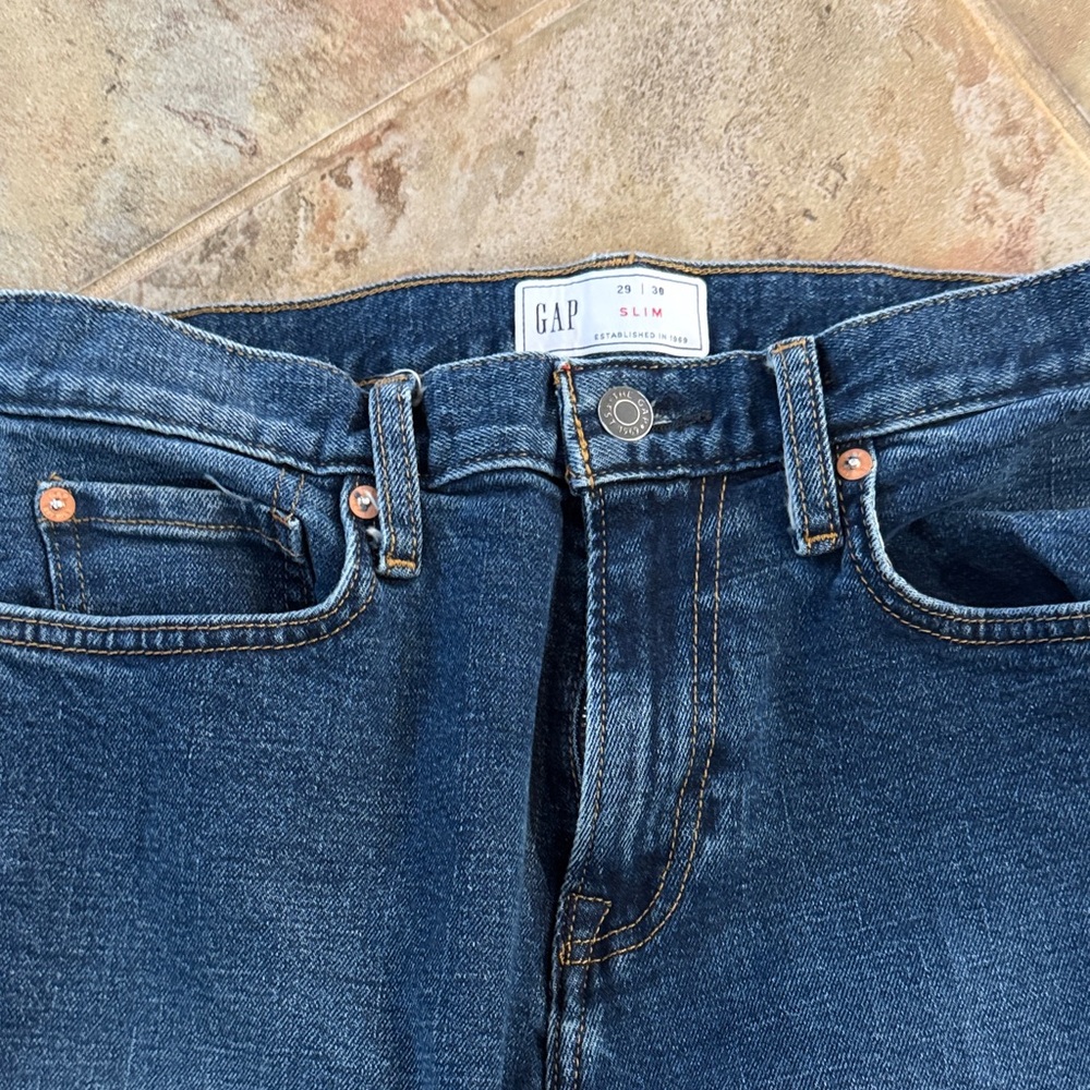 GAP Indigo Blue Denim Jeans